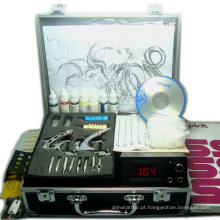 kits de tatuagem profissional 4 armas kits de máquina de tatuagem rotativa tatuagem piercing kits